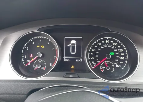 2017 Volkswagen Golf Sportwagen Tsi S из США, поврежденный, VIN 3VWC17AU2HM500915